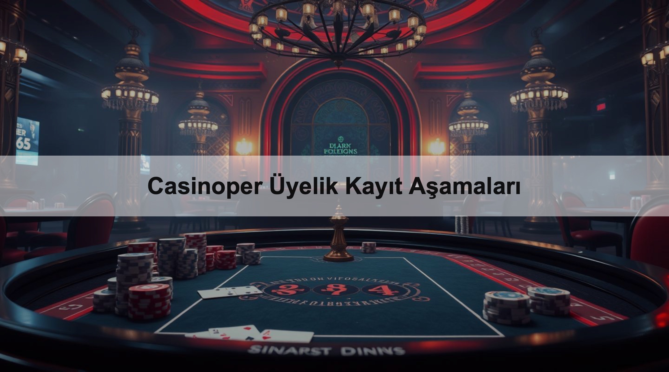Casinoper Üyelik Kayıt Aşamaları 1 Casinoper Üyelik Kayıt Aşamaları