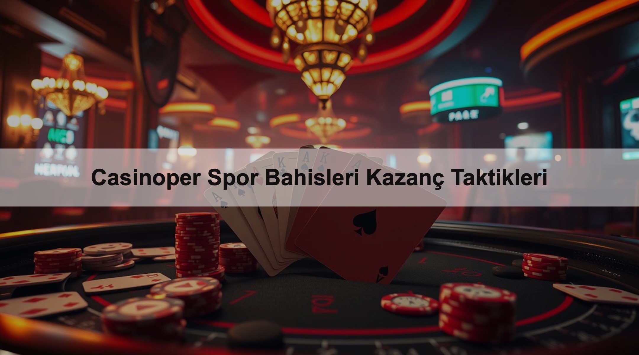 Casinoper Spor Bahisleri Kazanç Taktikleri 1 Casinoper Spor Bahisleri Kazanç Taktikleri