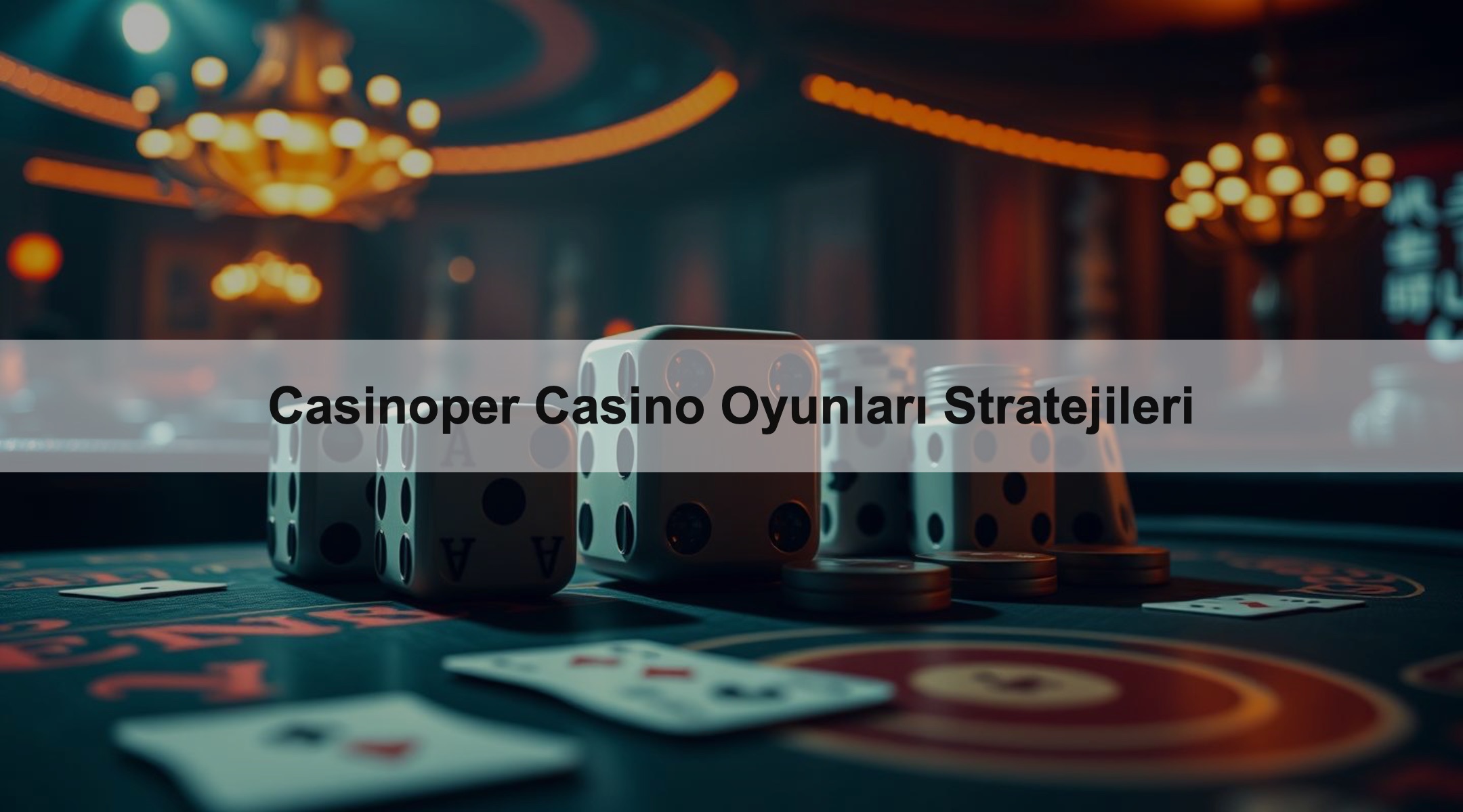 Casinoper Casino Oyunları Stratejileri 1 Casinoper Casino Oyunları Stratejileri